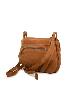 Nat & Nin JEN - CUIR DE VACHETTE - EPICE sac à rabat gibecière jen Sacs à mains