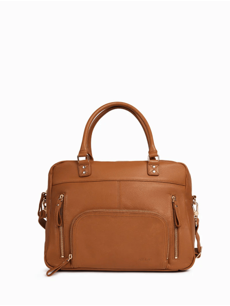 Nat & Nin MACY - CUIR DE VACHETTE - EPICE  sac porté main et bandoulière macy sacs-a-mains