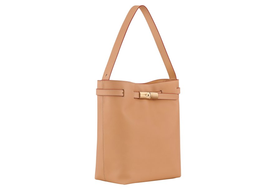 Longchamp 10352HIU - CUIR DE VACHETTE - VE sac porté épaule longchamp le roseau smart Sacs à mains