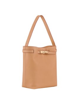 Longchamp 10352HIU - CUIR DE VACHETTE - VE sac porté épaule longchamp le roseau smart Sacs à mains