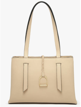 etrier ETOS173L - CUIR DE VACHETTE - SA sac etrier porté épaule torsade shopping