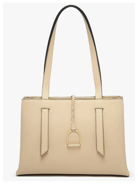 etrier ETOS173L - CUIR DE VACHETTE - SA sac etrier porté épaule torsade shopping