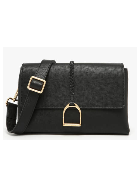 etrier ETOS169M - CUIR DE VACHETTE - NO sac porté travers a rabat etrier torsade sacs-a-mains