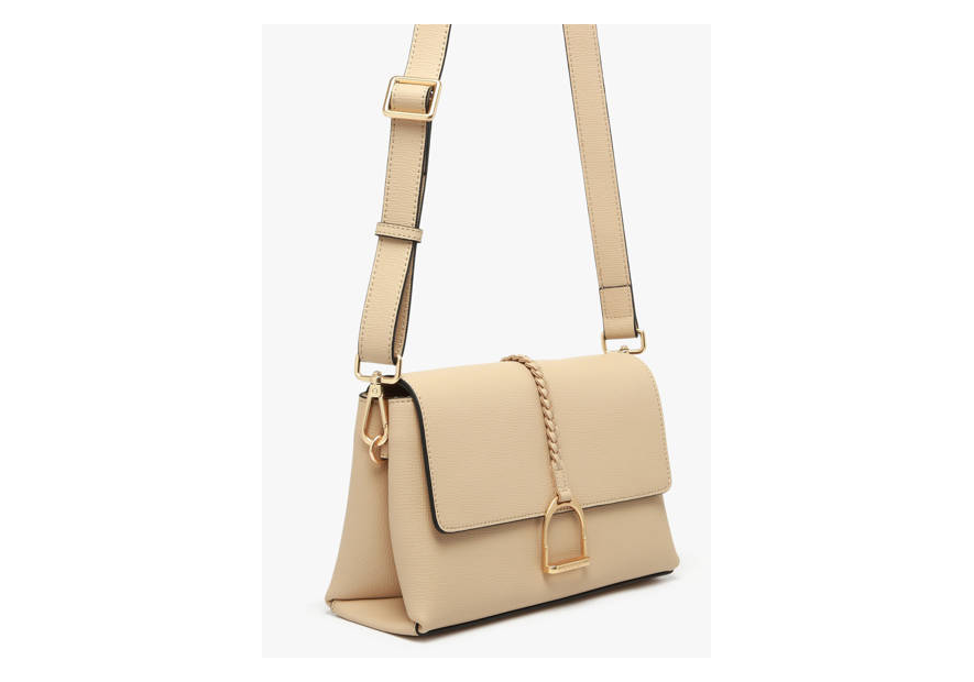 etrier ETOS169M sac porté travers a rabat etrier torsade Sacs à mains