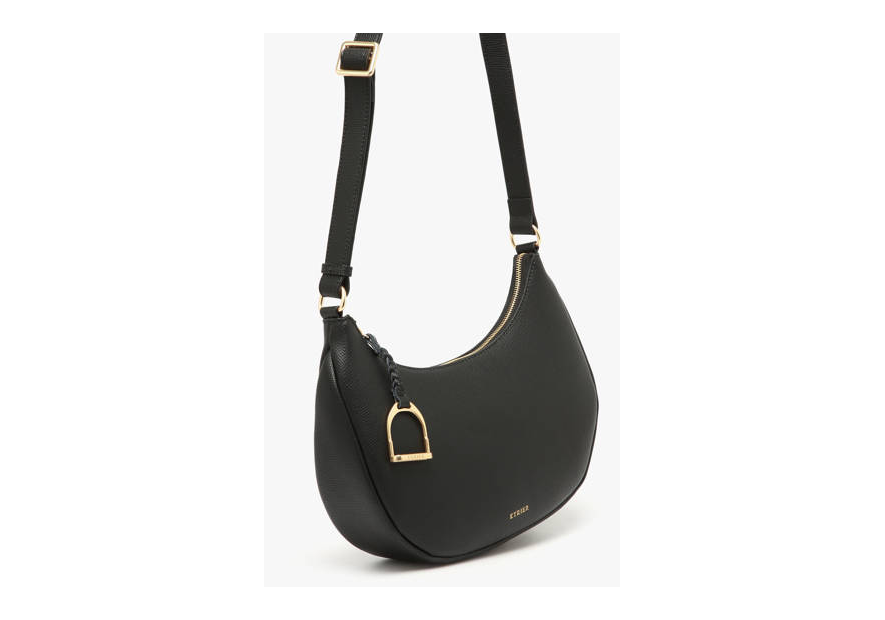 etrier ETOS167M - CUIR DE VACHETTE - NO sac demi mune porté travers etrier torsade Sacs à mains