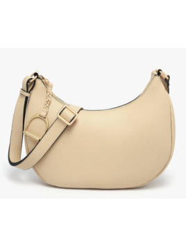 etrier ETOS167M - CUIR DE VACHETTE - SA sac demi mune porté travers etrier torsade Sacs à mains