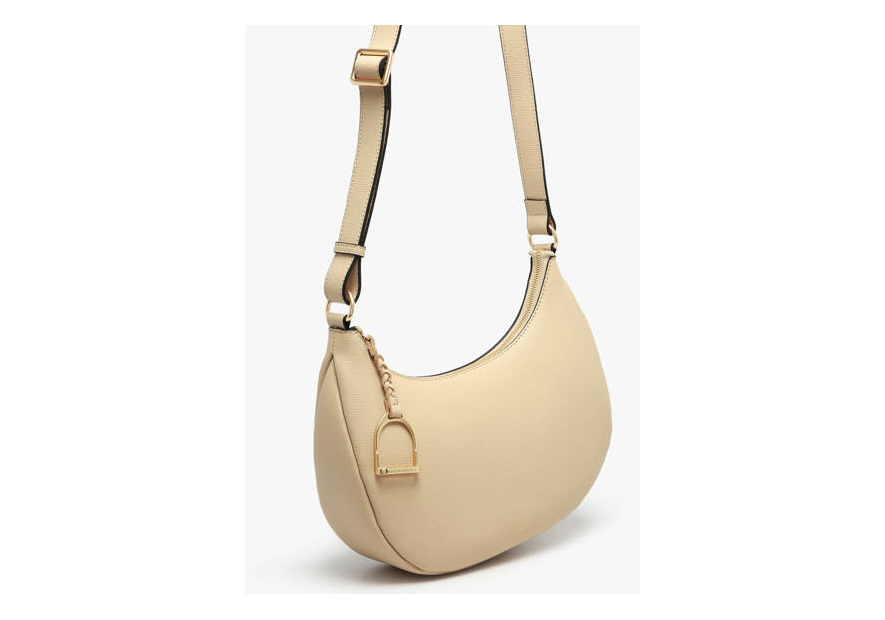 etrier ETOS167M - CUIR DE VACHETTE - SA sac demi mune porté travers etrier torsade Sacs à mains