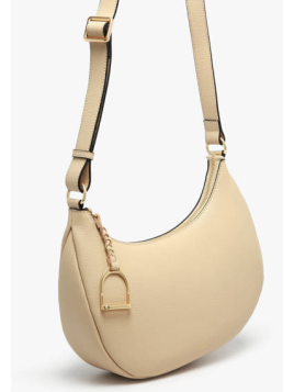 etrier ETOS167M - CUIR DE VACHETTE - SA sac demi mune porté travers etrier torsade Sacs à mains