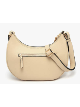 etrier ETOS167M - CUIR DE VACHETTE - SA sac demi mune porté travers etrier torsade Sacs à mains