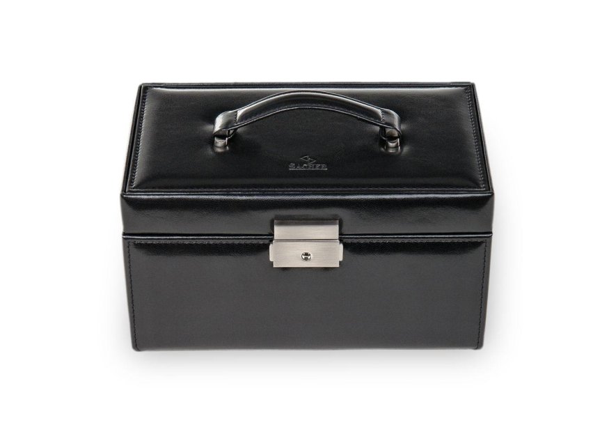 sacher 25.000 - POLYURÉTHANE - NOIR boite à bijoux sacher elly coffret bijoux