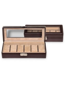 sacher 2117 - POLYURÉTHANE - MOCCA coffret 6 montres sacher new classic coffret montres