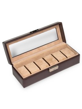 sacher 2117 - POLYURÉTHANE - MOCCA coffret 6 montres sacher new classic coffret montres