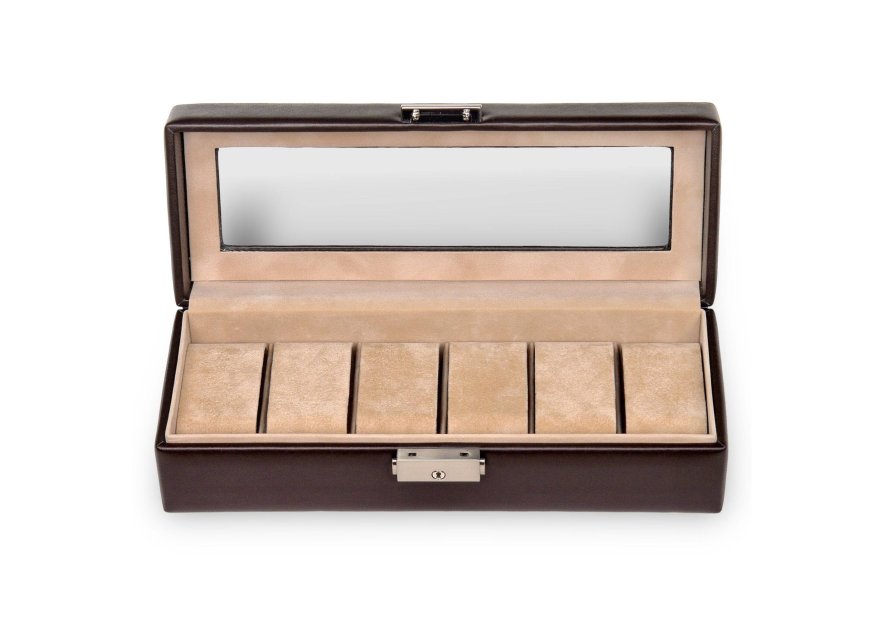 sacher 2117 - POLYURÉTHANE - MOCCA coffret 6 montres sacher new classic coffret montres