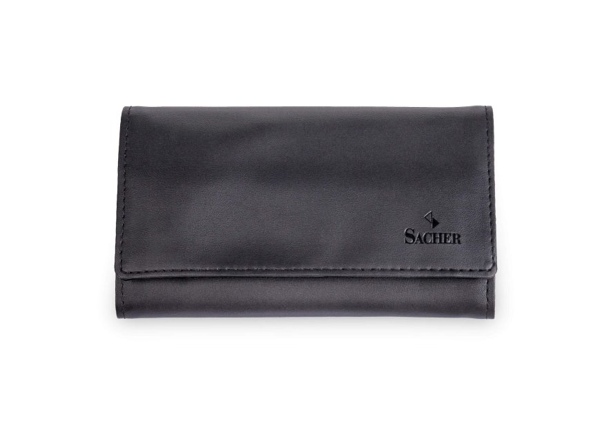 sacher 1009 - POLYURÉTHANE - NOIR trousse bijoux sacher jewellery roll trousse bijoux