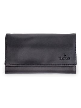 sacher 1009 - POLYURÉTHANE - NOIR trousse bijoux sacher jewellery roll trousse bijoux