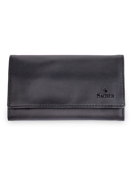 sacher 1009 - POLYURÉTHANE - NOIR trousse bijoux sacher jewellery roll trousse-bijoux