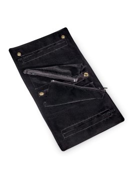 sacher 1009 - POLYURÉTHANE - NOIR trousse bijoux sacher jewellery roll trousse bijoux