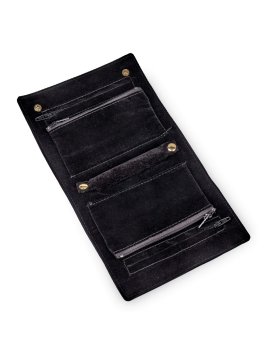 sacher 1009 - POLYURÉTHANE - NOIR trousse bijoux sacher jewellery roll trousse bijoux