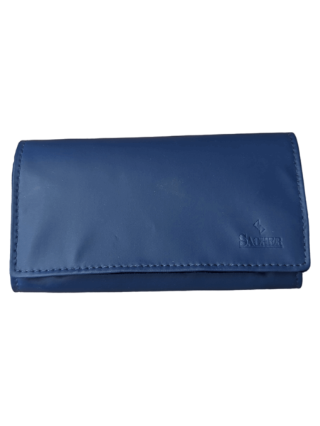 sacher 1009 - POLYURÉTHANE - BLEU trousse bijoux sacher jewellery roll trousse bijoux