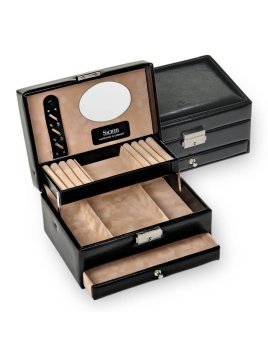 sacher 15.000 - POLYURÉTHANE - NOIR coffret à bijoux sacher carola coffret bijoux