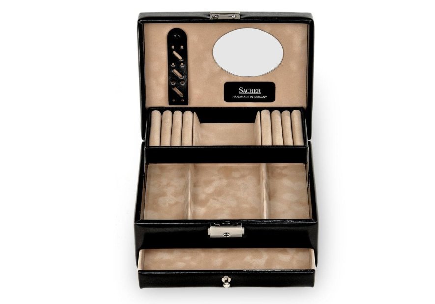 sacher 15.000 - POLYURÉTHANE - NOIR coffret à bijoux sacher carola coffret bijoux