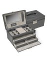 sacher 24.520 - CUIR DE VACHETTE - GRIS coffret à bijoux sacher emma coffret-bijoux