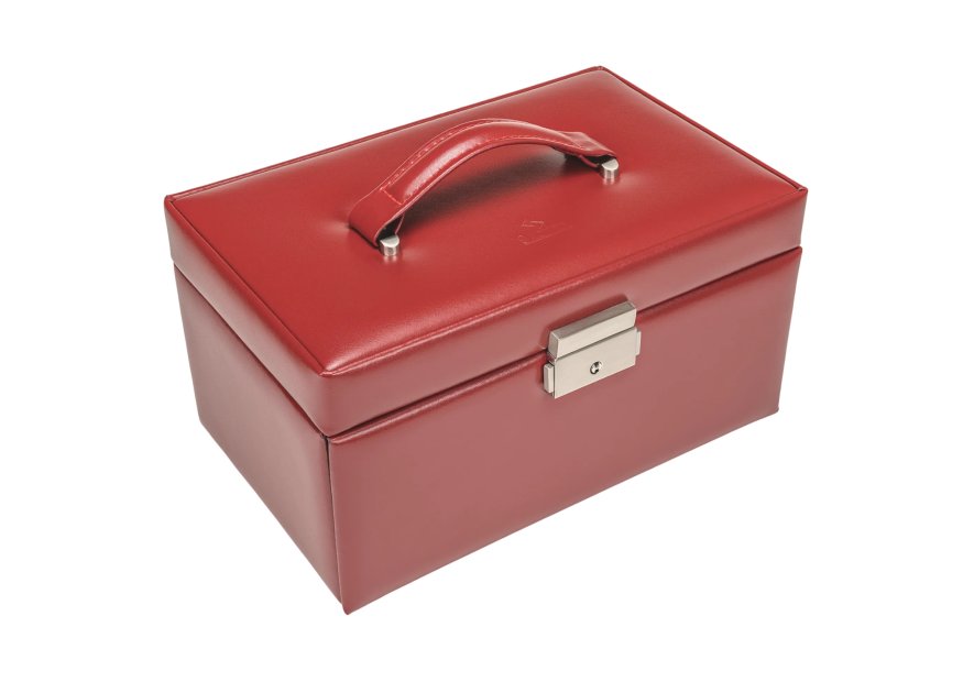 sacher 24.521 - CUIR DE VACHETTE - ROUG coffret à bijoux sacher emma coffret bijoux