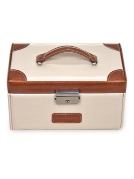 sacher 25.502 - POLYURÉTHANE - CREME coffret a bijoux sacher elly travel coffret bijoux