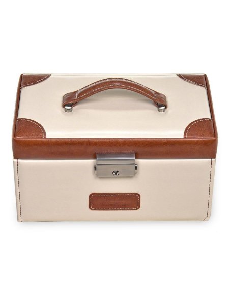 sacher 25.502 - POLYURÉTHANE - CREME coffret a bijoux sacher elly travel coffret bijoux