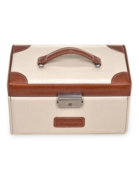 sacher 25.502 - POLYURÉTHANE - CREME coffret a bijoux sacher elly travel coffret-bijoux