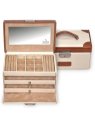 sacher 25.502 - POLYURÉTHANE - CREME coffret a bijoux sacher elly travel coffret-bijoux