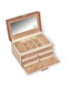 sacher 25.502 - POLYURÉTHANE - CREME coffret a bijoux sacher elly travel coffret-bijoux