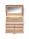 sacher 25.502 - POLYURÉTHANE - CREME coffret a bijoux sacher elly travel coffret-bijoux