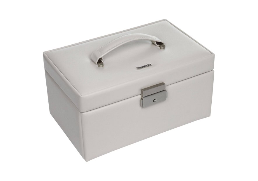 sacher 25.518 - CUIR DE VACHETTE - SAND coffret à bijoux sacher elly elegance coffret bijoux