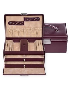 sacher 27.107 - CUIR DE VACHETTE - BORD coffret bijoux sacher eva new classic coffret bijoux