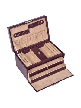 sacher 27.107 - CUIR DE VACHETTE - BORD coffret bijoux sacher eva new classic coffret bijoux
