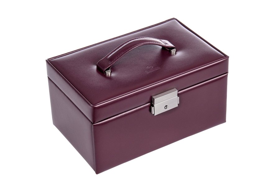 sacher 27.107 - CUIR DE VACHETTE - BORD coffret bijoux sacher eva new classic coffret bijoux