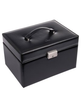 sacher 73.107 - CUIR DE VACHETTE - NOIR coffret a bijoux sacher katja coffret bijoux