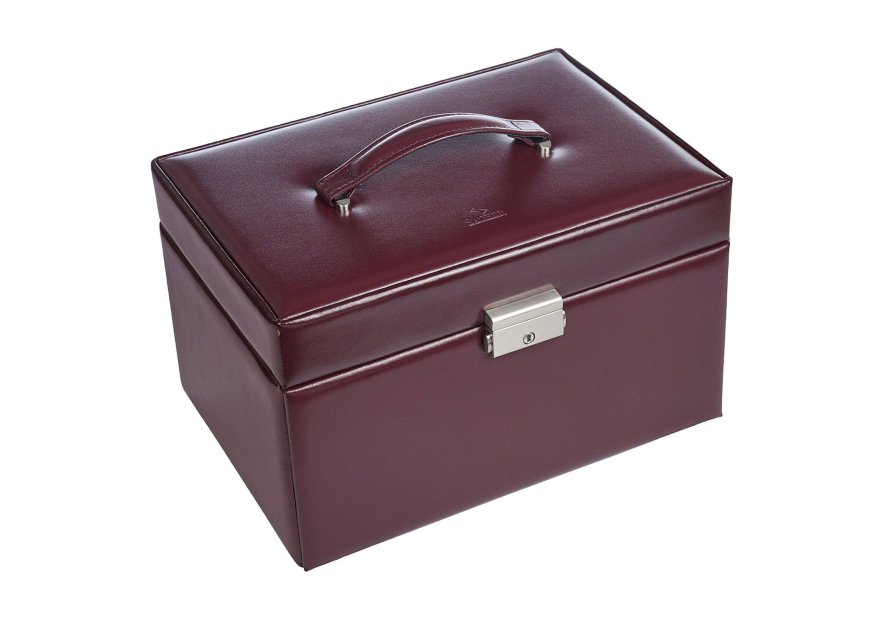 sacher 73.107 - CUIR DE VACHETTE - BORD coffret a bijoux sacher katja coffret bijoux