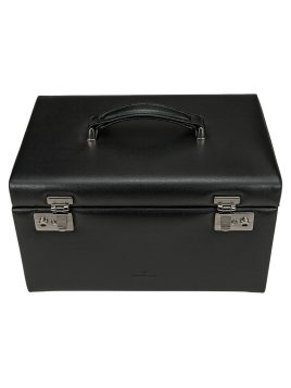 sacher 3244 - CUIR DE VACHETTE - NOIR coffret bijoux montres sacher ambiance coffret bijoux