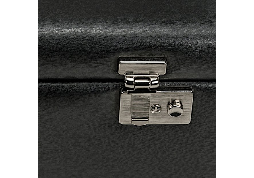 sacher 3244 - CUIR DE VACHETTE - NOIR coffret bijoux montres sacher ambiance coffret bijoux