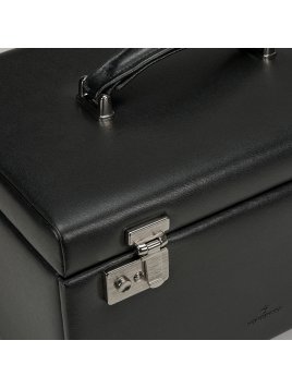 sacher 3244 - CUIR DE VACHETTE - NOIR coffret bijoux montres sacher ambiance coffret bijoux