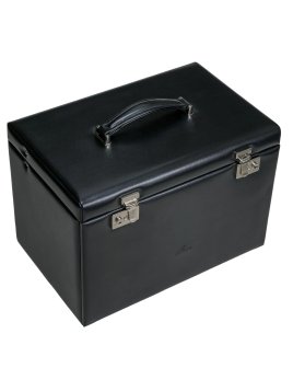 sacher 3347 - POLYURÉTHANE - NOIR coffret à bijoux xxl sacher merino coffret bijoux