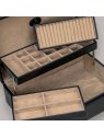 sacher 3350 - POLYURÉTHANE - NOIR coffret bijoux merino charmbox coffret-bijoux