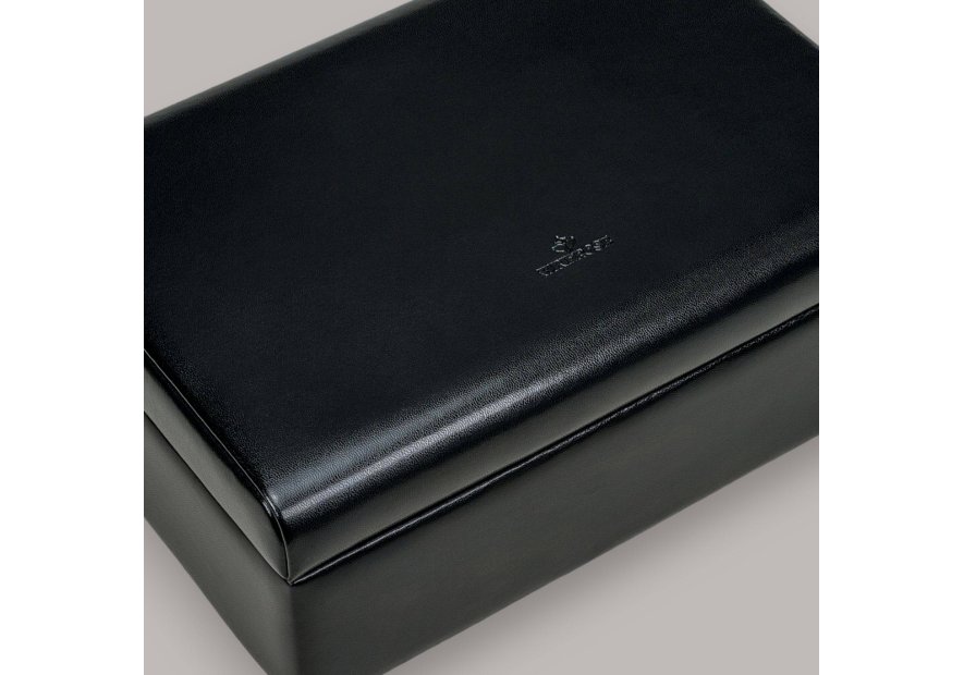 sacher 3350 - POLYURÉTHANE - NOIR coffret bijoux merino charmbox coffret bijoux