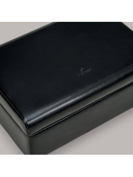 sacher 3350 - POLYURÉTHANE - NOIR coffret bijoux merino charmbox coffret bijoux
