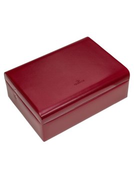 sacher 3350 - POLYURÉTHANE - ROUGE coffret bijoux merino charmbox coffret bijoux