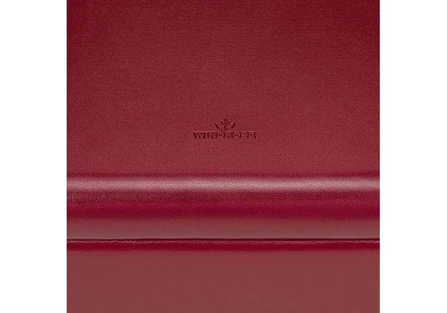 sacher 3350 - POLYURÉTHANE - ROUGE coffret bijoux merino charmbox coffret bijoux