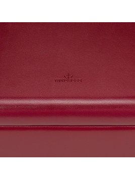 sacher 3350 - POLYURÉTHANE - ROUGE coffret bijoux merino charmbox coffret bijoux