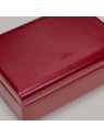 sacher 3350 - POLYURÉTHANE - ROUGE coffret bijoux merino charmbox coffret-bijoux